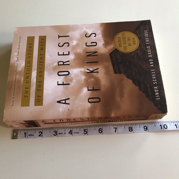 A forest of kings, the untold story of the ancient Maya Linda Schele VTG book - Picture 7 of 8